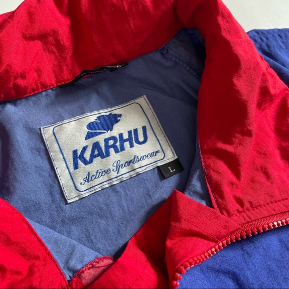 Vintage pullover windbreaker jacket - Picture 4 of 9